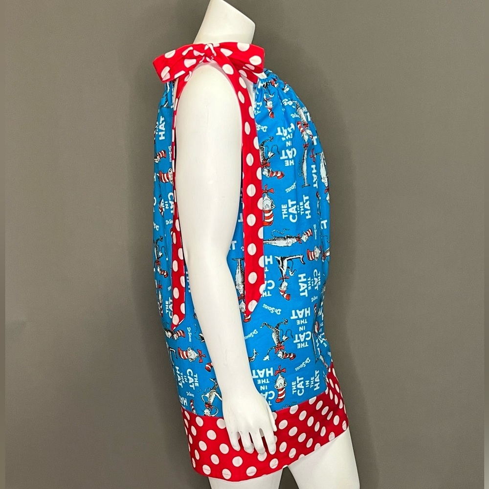 Custom Cat and the Hat dress
